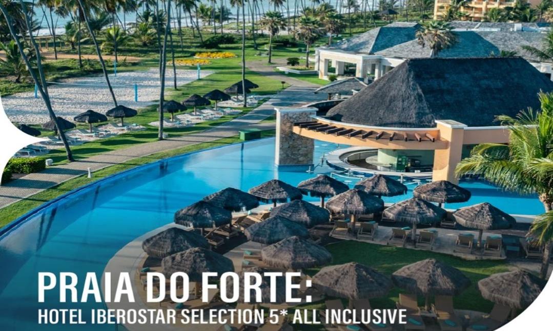 PRAIA DO FORTE – HOTEL IBEROSTAR SELECTION 5* ALL INCLUSIVE TODO INCLUIDO